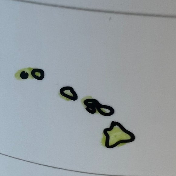 TROUVAILLE United States Color-In Map Mug ~  Geography ~ Road Trips ~  USA Map - Picture 5 of 8